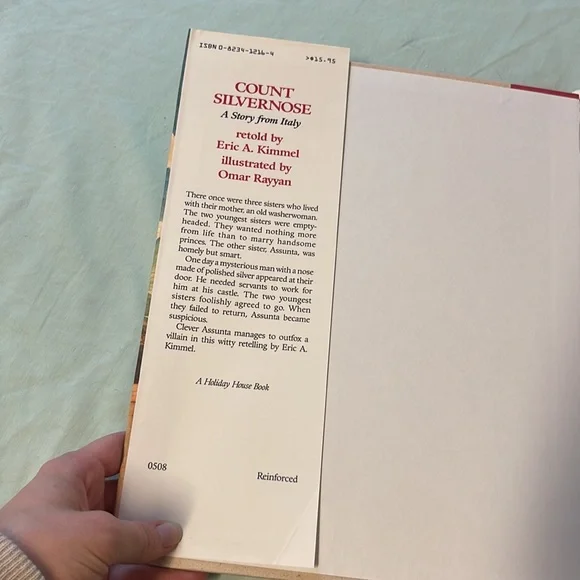 Vintage 1996 Count Silvernose hardcover book - Picture 3 of 11